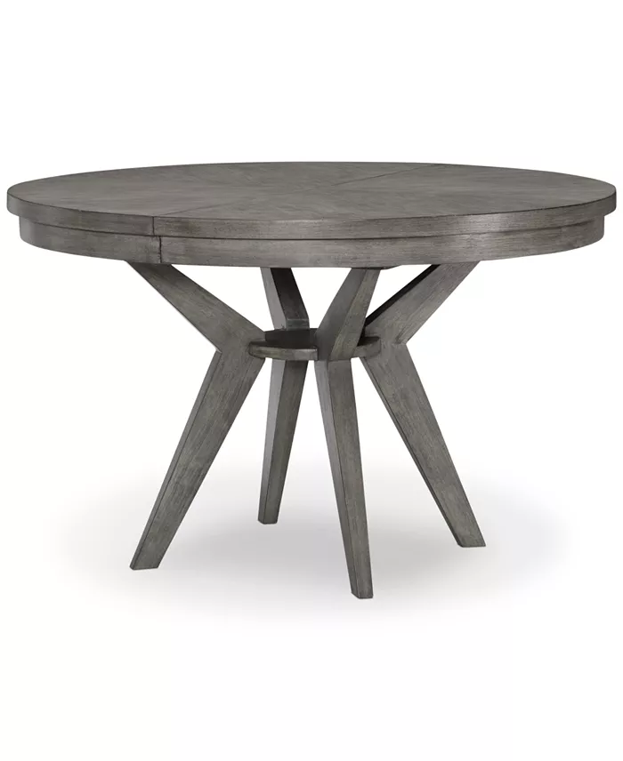 Furniture Greystone II 5-Pc. Dining Set (Round Table & 4 Chairs) Furniture
