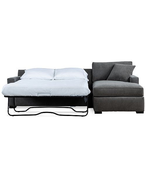 Furniture Radley 2-Pc. Fabric Sleeper Sectional Exclusively at Macy's Furniture