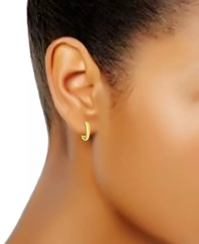 Giani Bernini Small Hoop Earrings In 18k Gold-Plated Sterling Silver (also In Sterling Silver) 3/4" Exclusively At Macy's Jewelry & Watches