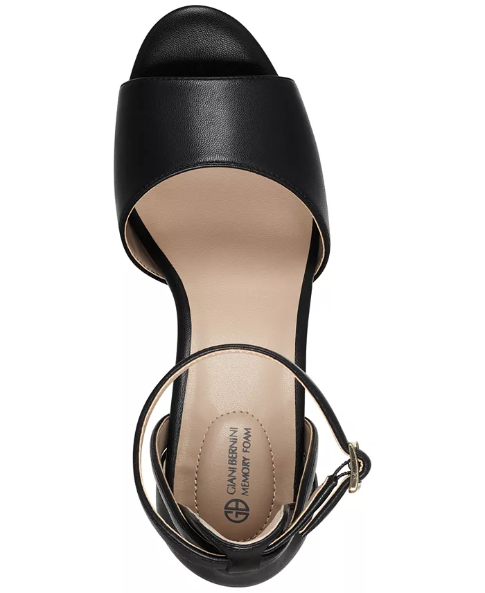 Giani Bernini Women's Clarrice Memory Foam Dress Sandals Created For Macy's Women's Fashion Shoes & Accessories