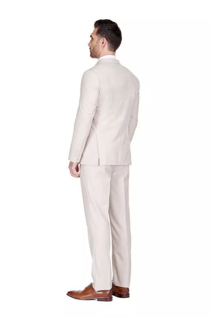 Gino Vitale Men's Slim Fit 2-Piece Double Breasted Suit Men's Fashion & Accessories