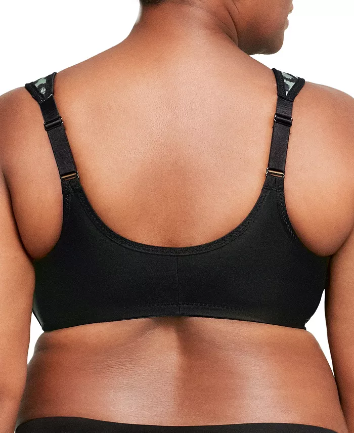 Glamorise Women's Full Figure Plus Size Wonderwire Front Close Bra 1245 Women's Fashion Shoes & Accessories