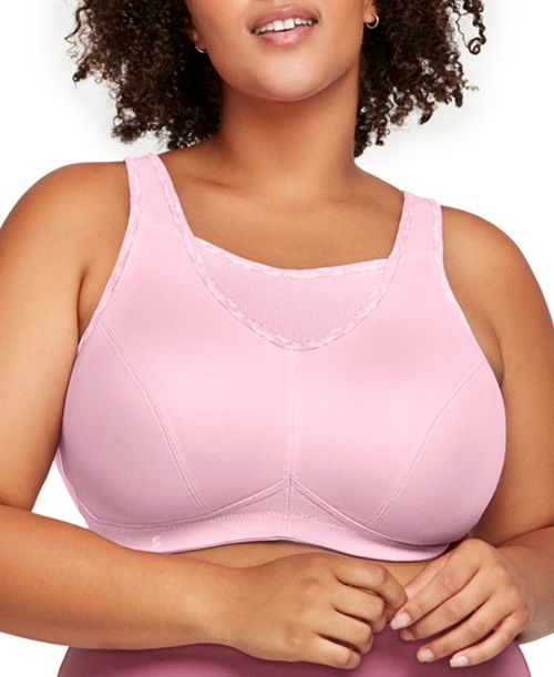 Glamorise Women's Plus Size Sport No-Bounce Camisole Bra 1066 Women's Fashion Shoes & Accessories