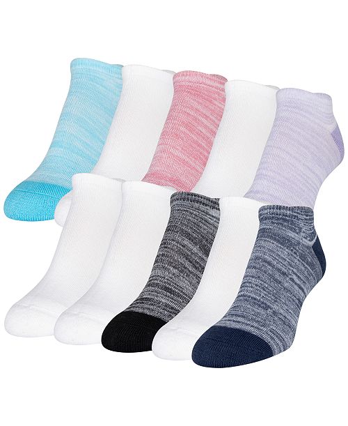 Gold Toe Women's 10-Pack Casual Cushion Heel And Toe No-Show Socks Women's Fashion Shoes & Accessories