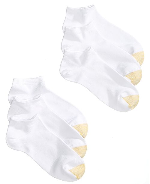 Gold Toe Women's 6-Pack Casual Ultra Soft Liner Socks Women's Fashion Shoes & Accessories
