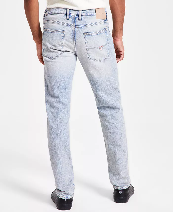 GUESS Men's Finnley Slim Fit Tapered Leg Stretch Jeans Men's Fashion & Accessories