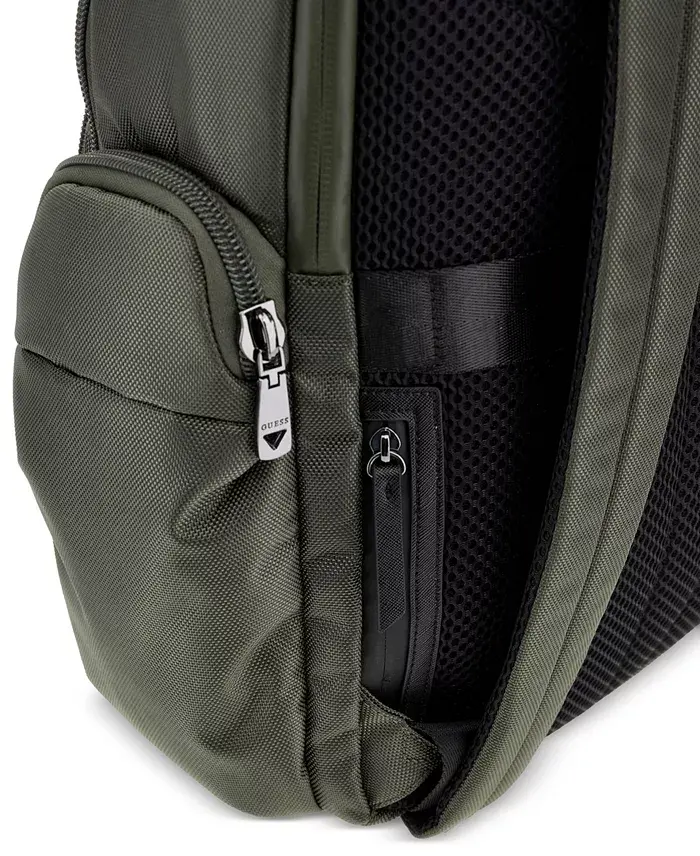 GUESS Men's Pocket Logo Backpack Men's Fashion & Accessories