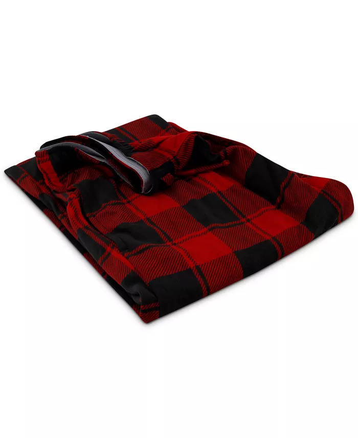 Hanes Men's Ultra Soft Plaid Brushed Fleece Pajama Pants Men's Fashion & Accessories