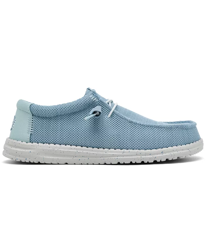 Hey Dude Men's Wally Stretch Slip-On Casual Moccasin Sneakers From Finish Line Brands