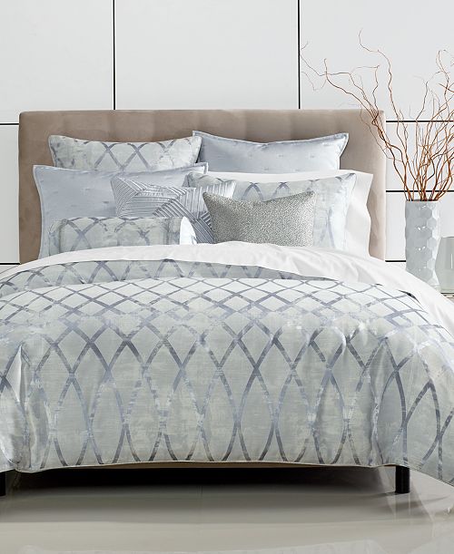Hotel Collection Dimensional 3-Pc. Comforter Set Full/Queen Exclusively At Macy’s Bed & Bath