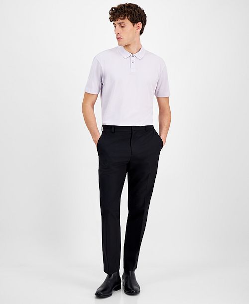 Hugo Boss Men's Teagan Slim Fit Formal Trousers Men's Fashion & Accessories