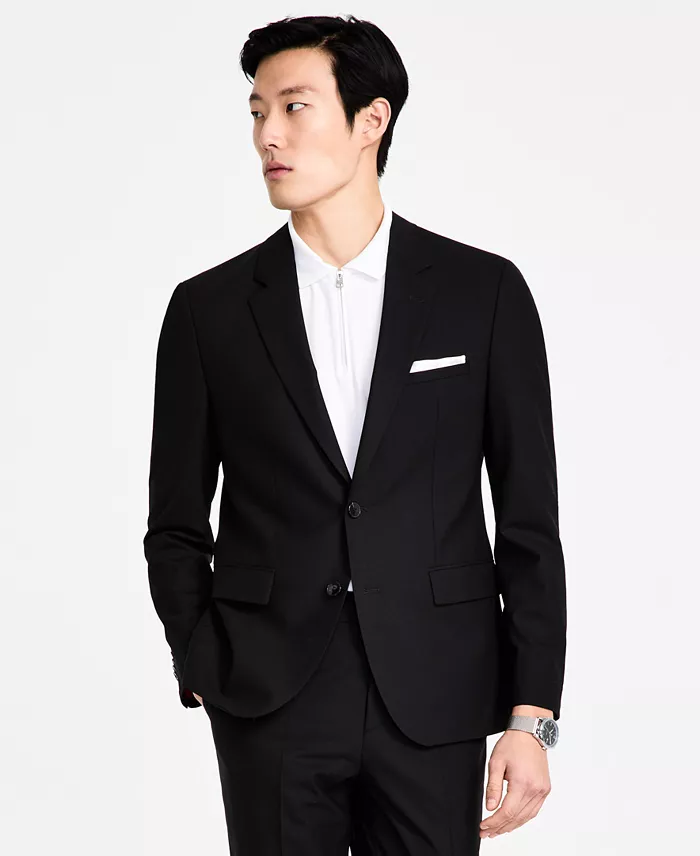 HUGO By Hugo Boss Men's Modern-Fit Wool Blend Suit Men's Fashion & Accessories