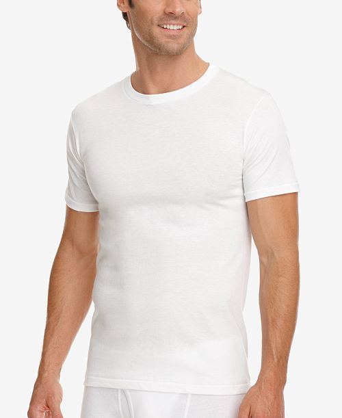 Jockey Men's Big and Tall Classic Crew Neck Undershirts Pack of 2 Men's Fashion & Accessories