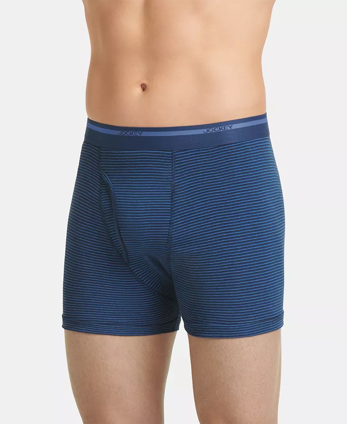 Jockey Men's Big & Tall 2-Pack Lightweight Cotton Boxer Briefs Men's Fashion & Accessories