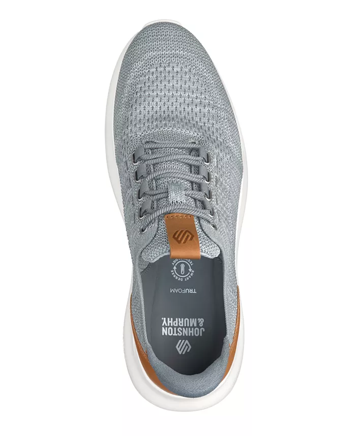 Johnston & Murphy Men's Amherst 2.0 Knit Plain Toe Sneakers Men's Shoes