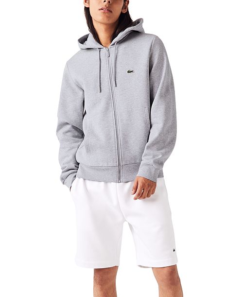 Lacoste Men's Classic Fit Long Sleeve Crocodile Logo Hoodie Men's Fashion & Accessories