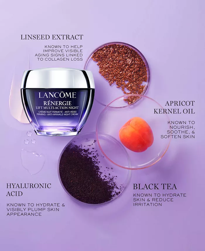 Lancôme Rénergie Lift Multi-Action Night Cream & Anti-Aging Moisturizer 2.5 Oz. Beauty