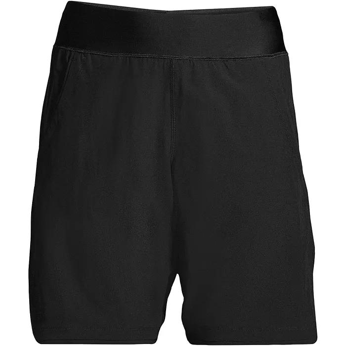 Lands' End Women's 9" Board Shorts Women's Fashion Shoes & Accessories