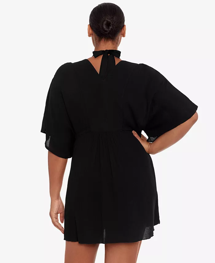 Lauren Ralph Lauren Lauren By Ralph Lauren Crinkle Rayon Tunic Women's Fashion Shoes & Accessories
