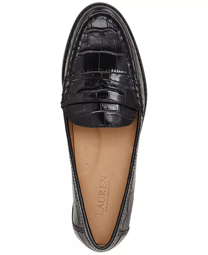Lauren Ralph Lauren Women's Wynnie Loafers Women's Fashion Shoes & Accessories