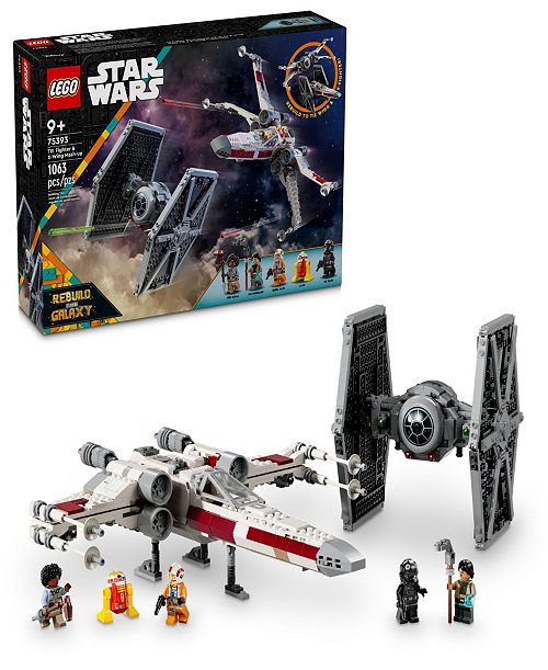 LEGO® Star Wars TIE Fighter X-Wing Mash-up Kids Building Set 75393 1063 Pieces All Toys