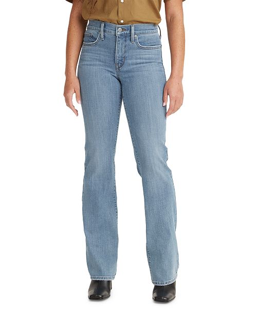 Levi's 315 Shaping Mid Rise Lightweight Bootcut Jeans Women's Fashion Shoes & Accessories