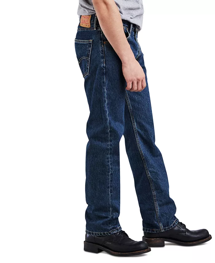 Levi's Men's 505™ Regular Fit Non-Stretch Jeans Men's Fashion & Accessories