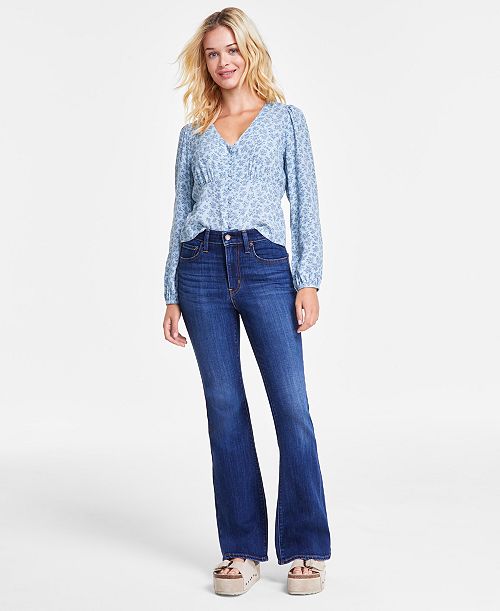 Levi's Women's 726 High Rise Slim Fit Flare Jeans Women's Fashion Shoes & Accessories