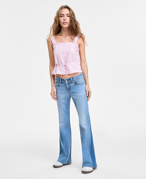 Levi's Women's Superlow Flare-Leg Jeans Women's Fashion Shoes & Accessories
