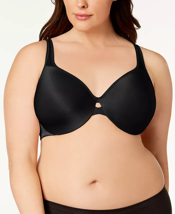 Lilyette By Bali Minimizer Plunge Into Comfort Keyhole Underwire Bra 904 Women's Fashion Shoes & Accessories