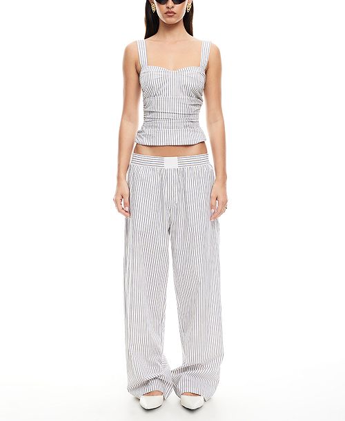 Lioness Women's Cobain Corset Top Women's Fashion Shoes & Accessories