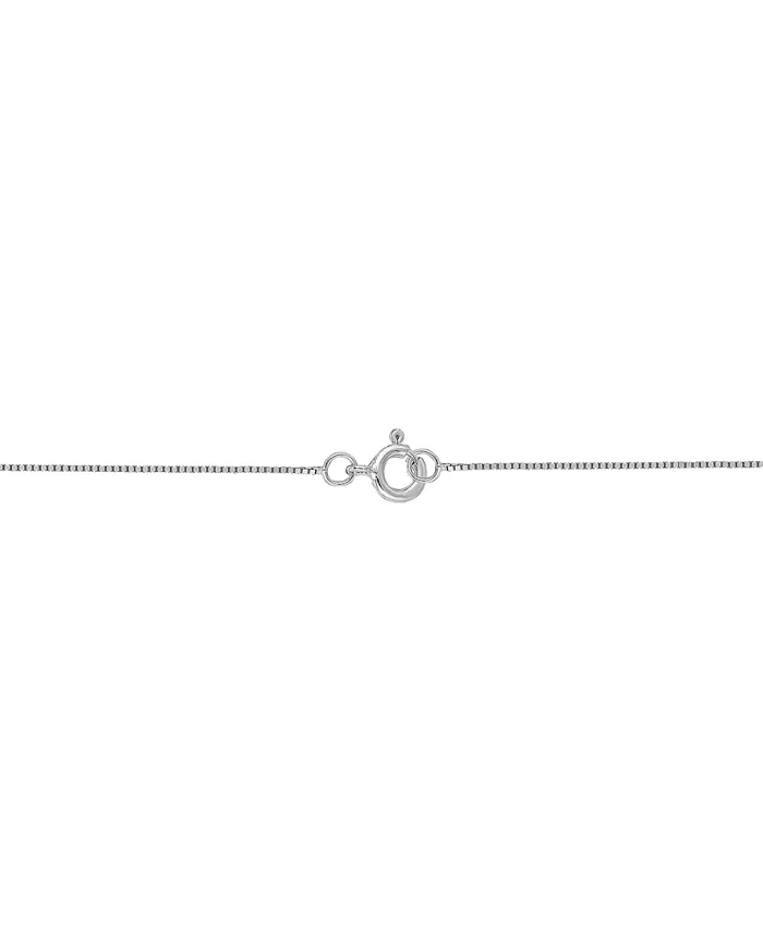 Macy's Diamond Halo 18" Pendant Necklace (1/3 Ct. T.w.) In 14k White Yellow Or Rose Gold Jewelry & Watches