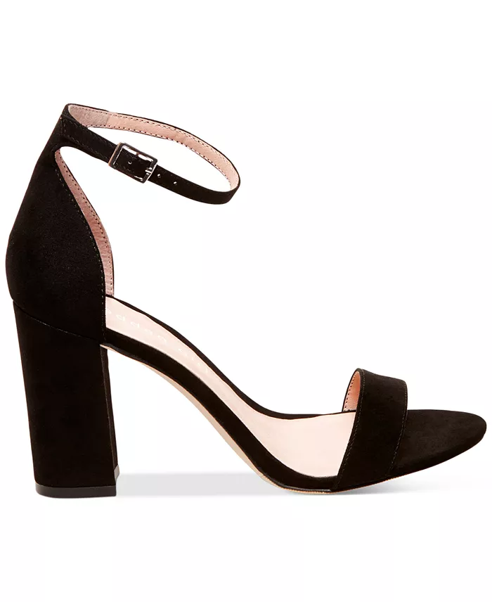 Madden Girl Bella Two-Piece Block Heel Sandals Women's Fashion Shoes & Accessories