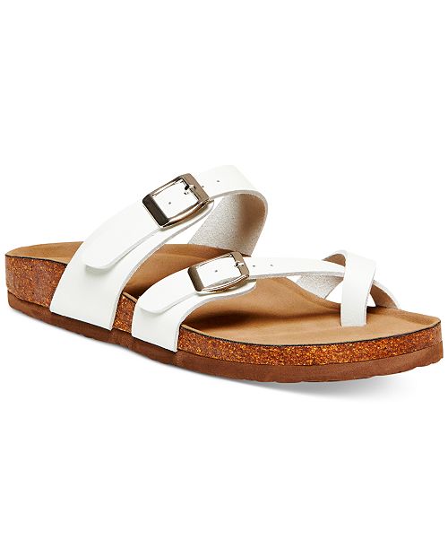 Madden Girl Bryceee Footbed Sandals Women's Fashion Shoes & Accessories