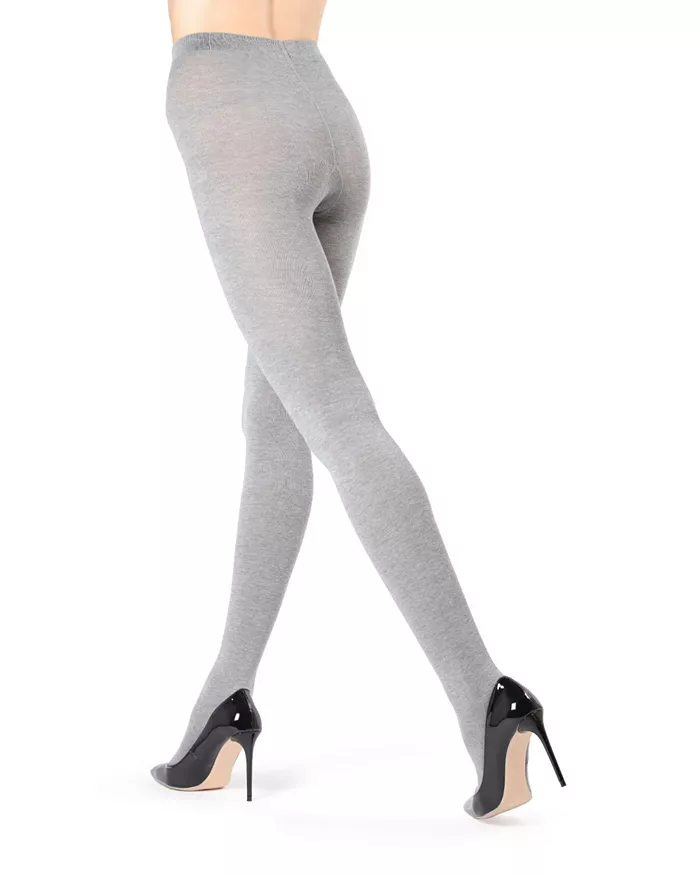 MeMoi Women's Cozy Brooklyn Flat Knit Sweater Tights Women's Fashion Shoes & Accessories
