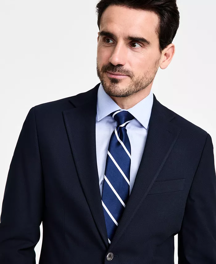 Michael Kors Men's Classic-Fit Twill Blazer Men's Fashion & Accessories