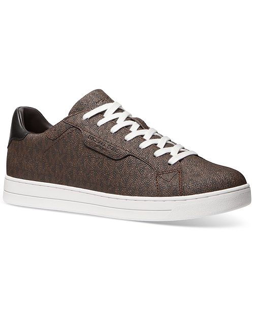 Michael Kors Men's Keating Lace-Up Logo Sneaker Men's Shoes