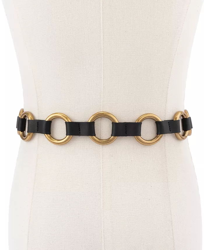 Michael Kors Multi Ring Belt Women's Fashion Shoes & Accessories
