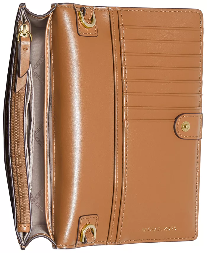 MICHAEL Michael Kors Jet Set Charm Small Phone Convertible Crossbody Women's Fashion Shoes & Accessories