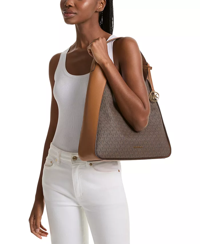 MICHAEL Michael Kors Raquel Large Hobo Shoulder Bag Handbags Purses & Accessories