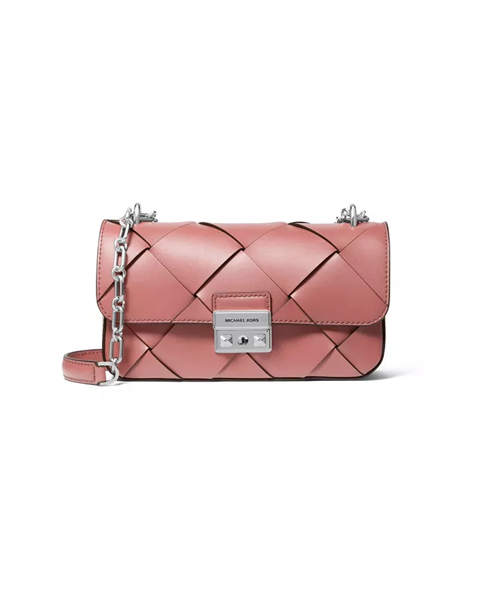 MICHAEL Michael Kors Tribeca Small Convertible Chain Shoulder Bag Handbags Purses & Accessories