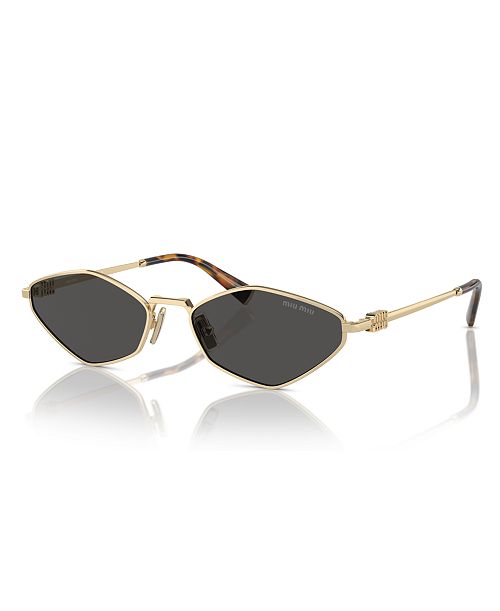 MIU MIU Women's Sunglasses MU 56Zs Women's Fashion Shoes & Accessories