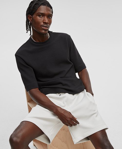 Mode of One Men's Regular-Fit Pull-On Track Shorts Created for Macy's Men's Fashion & Accessories