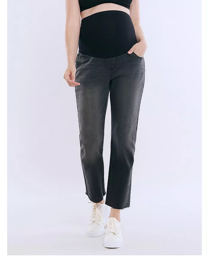 Motherhood Maternity Women's Secret Fit Over The Belly Slim Straight Leg Jeans - Motherhood Maternity Women's Fashion Shoes & Accessories