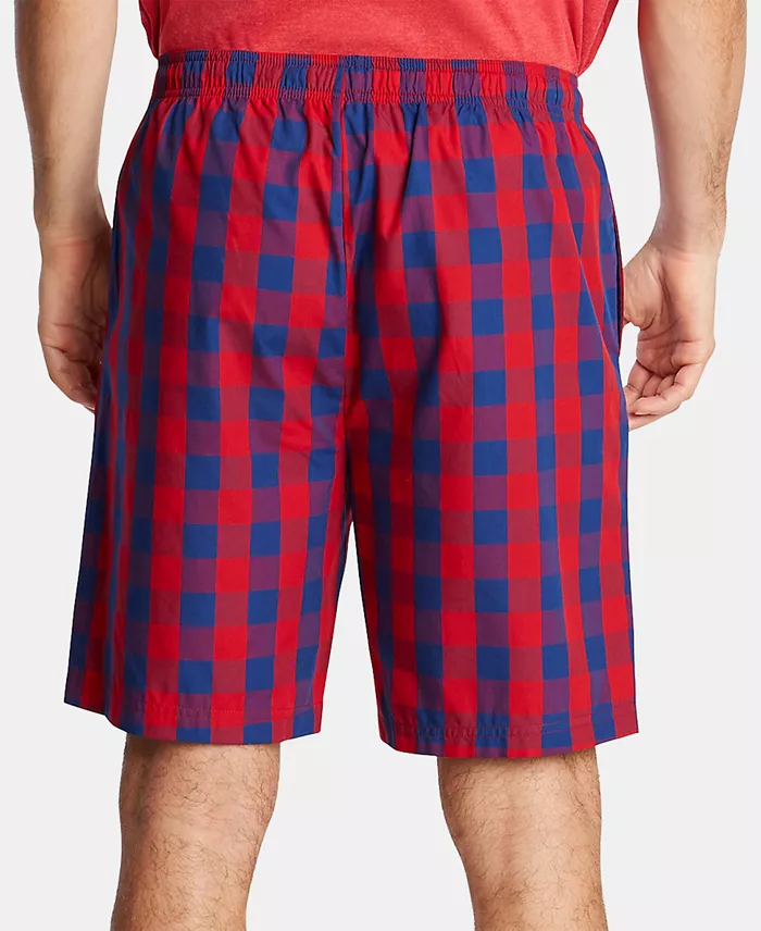 Nautica Men's Cotton Plaid Pajama Shorts Men's Fashion & Accessories