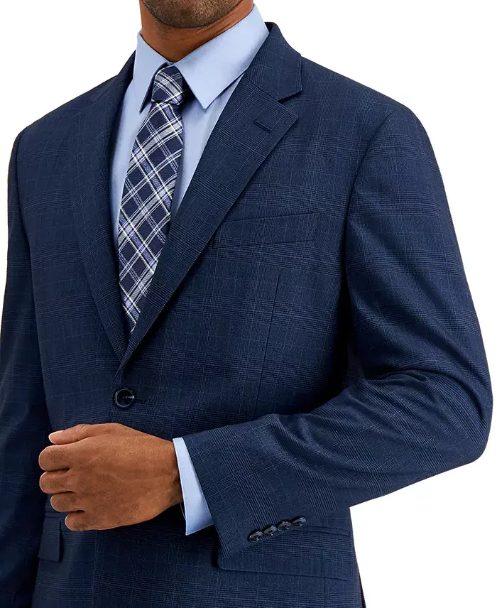 Nautica Men's Modern-Fit Bi-Stretch Suit Men's Fashion & Accessories