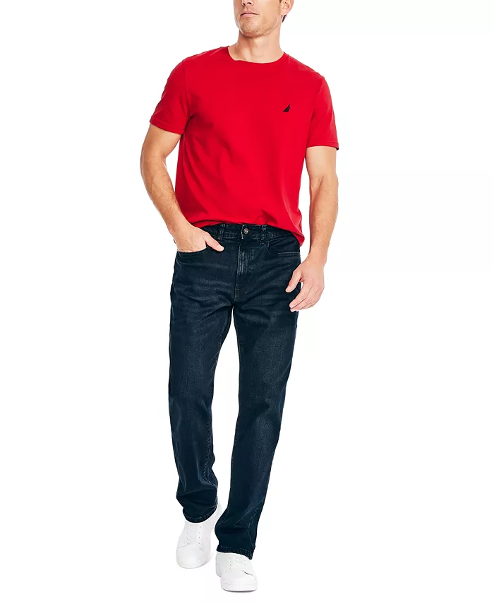 Nautica Men's Vintage Straight-Fit Stretch Denim 5-Pocket Jeans Men's Fashion & Accessories