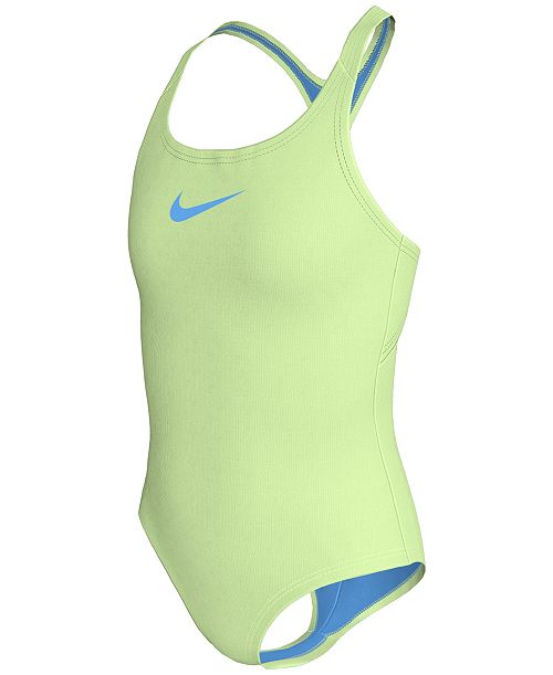 Nike Big Girls Racerback One-Piece Swimsuit Kids Nike Big Girls Racerback One-Piece Swimsuit Kids