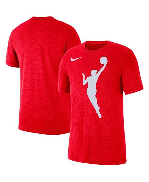 Nike Men's and Women's Red WNBA Logowoman T-shirt Sports Fan Shop
