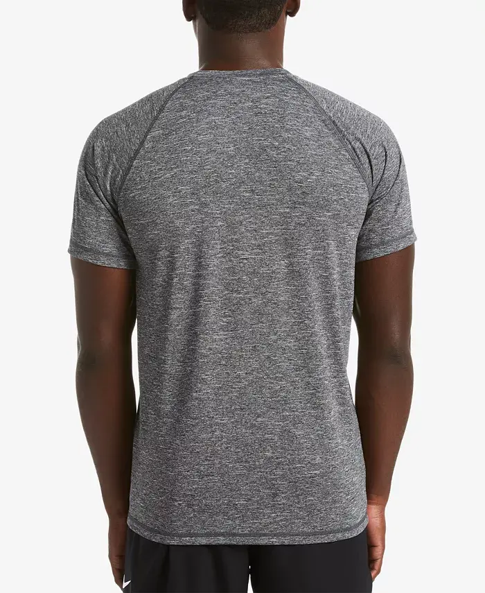 Nike Men's Big & Tall Hydroguard Moisture-Wicking Heather Rash Guard Men's Fashion & Accessories